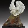 "Falcon" by Tammy Bality
Cast Glass, Cast Bronze 20" ht.