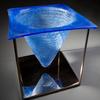Glass Piece, Michael Brolly
14"x14"x18", Leaded Crystal, Bronze